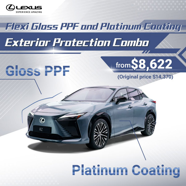 Special Offer Exterior Protection Combo | Flexi Gloss PPF and Platinum Coating Discount from $8,622